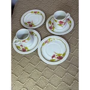 VTG Toscany Collection Portsmouth pattern Pink Morning Glory design lot
